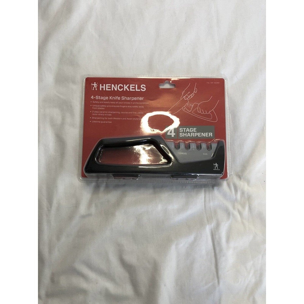 Henckels 4 Stage Pull Through Knife Sharpener